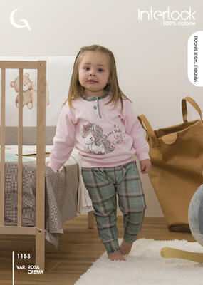 PIGIAMA NEONATA M/L 1153 Tellini S.R.L. Velkoobchodní oblečení
